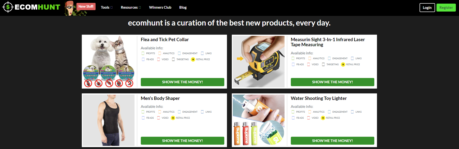 Ecomhunt Alternatives to Sell The Trend